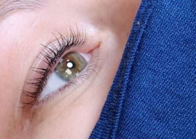 lash lift and tint results before and after