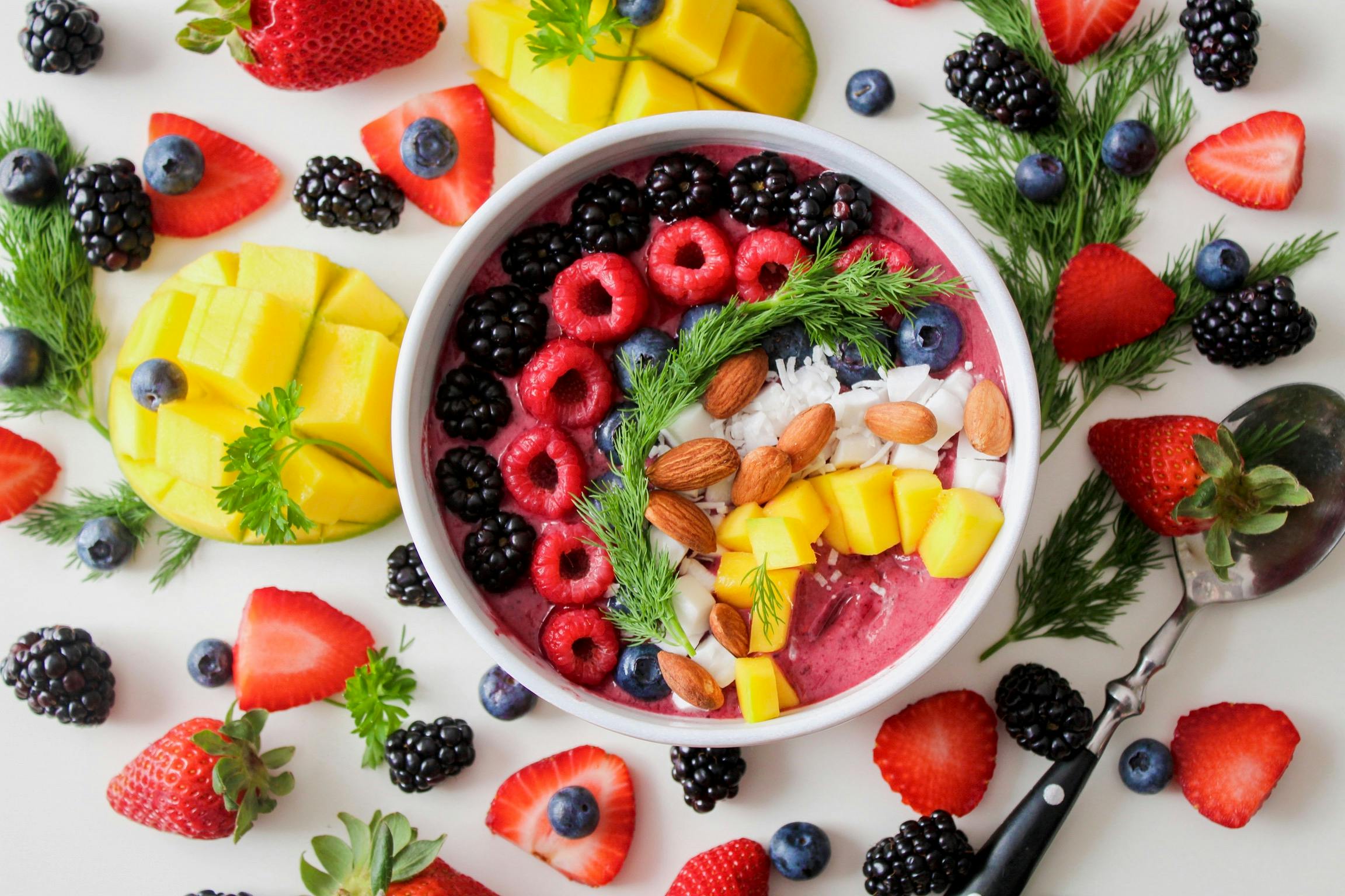 "Nutrient-rich foods for beautiful skin."