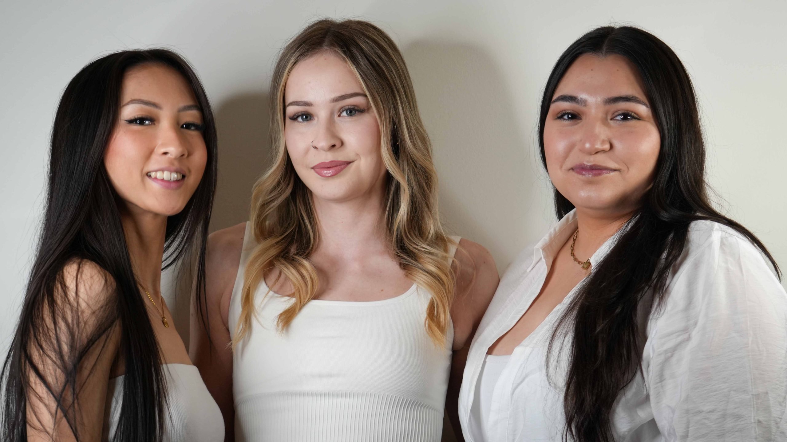 Caressa, Miranda, and Haylee posing for a photo