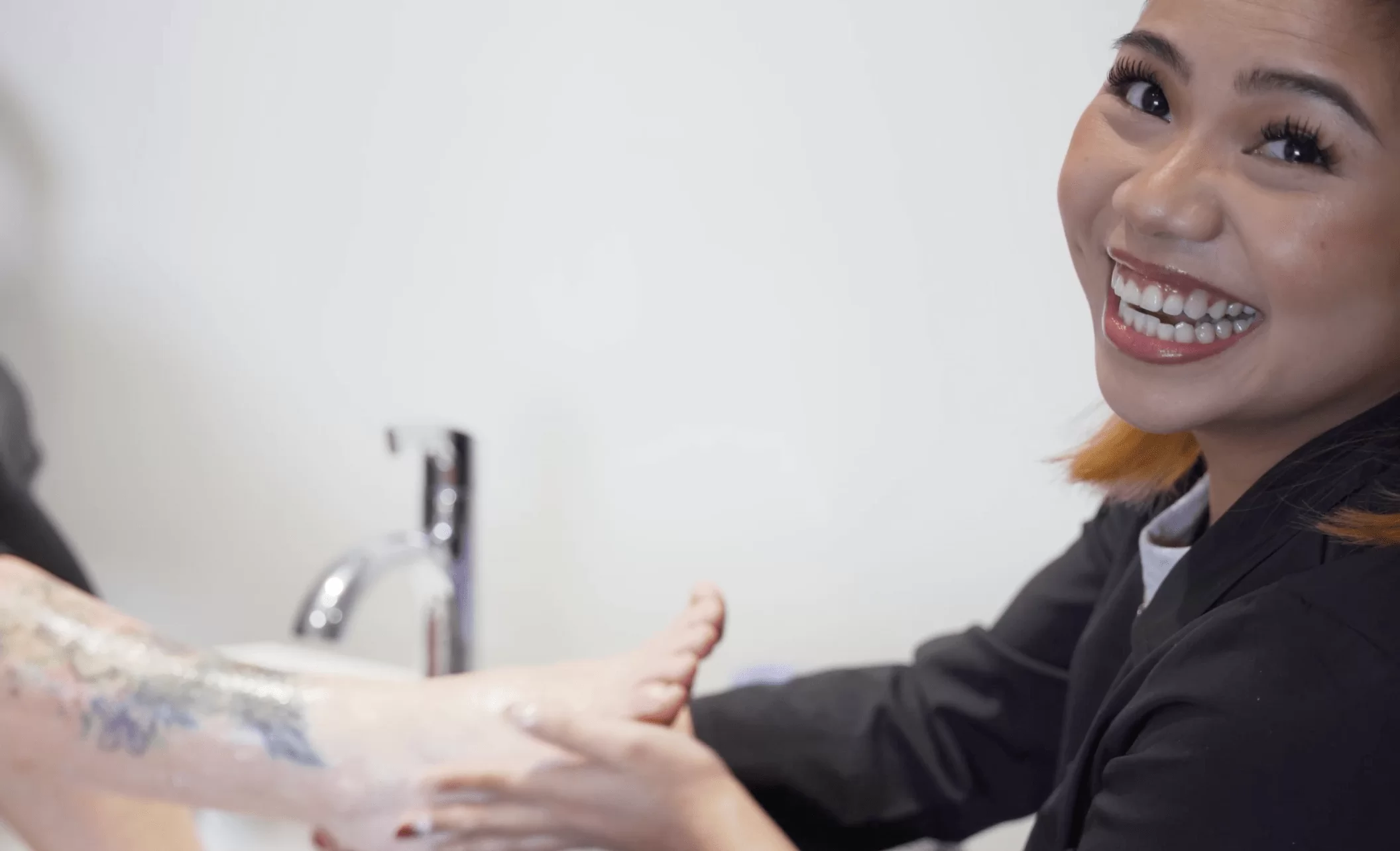 A pedicure selkirk clients rave about