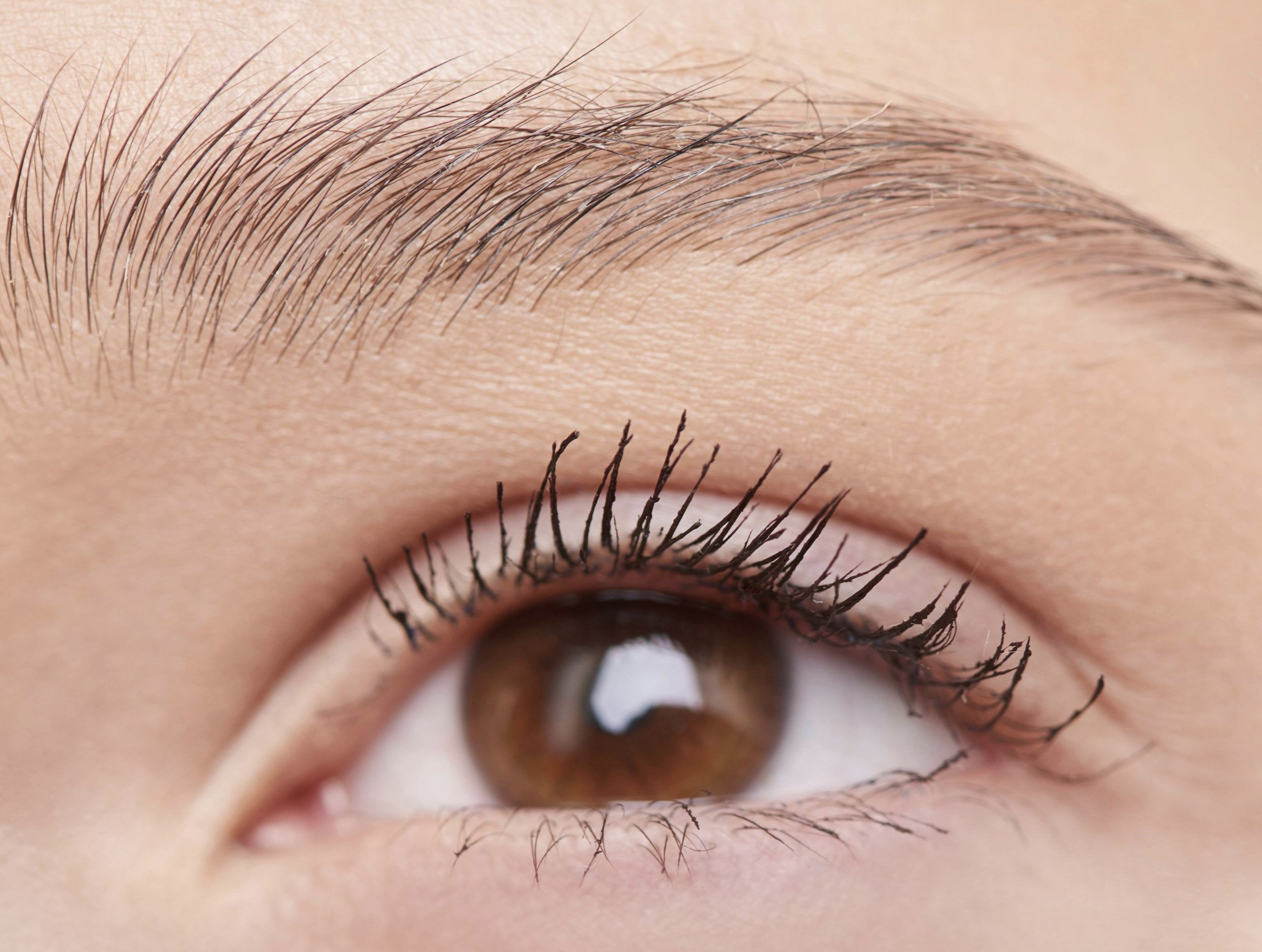 Well-defined arches after brow waxing in Winnipeg—what a difference!